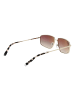 Guess Damen Sonnenbrillen Rechteck Gold