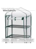 tectake Mobiles Foliengewächshaus mit 3 Ablagen 69x49x133cm
