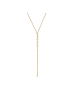 Noelani Y-Collier Silber 925, gelbvergoldet in Gold