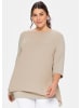 sheego Blusenshirt in beige