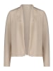 CARTOON Strick-Cardigan mit Fransen in Beige