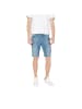 Jeckerson Blau Hellblau Baumwolle Bermudashorts