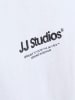 Jack & Jones Langarm-T-Shirt in White