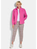 GOLDNER Moderne Freizeitjacke mit Reißverschluss in pink