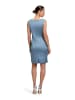 Vera Mont Etuikleid mit Raffung in Bluish Grey