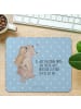 Mr. & Mrs. Panda Mousepad Papa Bär mit Spruch in Blau Pastell