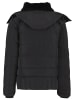 Urban Classics Urban Classics Puffer Jacket With Detachable Fur Collar in black