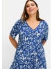 sheego T-Shirt in blaubeere-gemustert