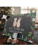 Mr. & Mrs. Panda Tee Adventskalender Bär und Hase Umarmen mit Sp... in Kreidetafel