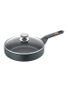 Berndes Schmorpfanne 28 cm, Aluminium recycelt aus Dosen - Eco Life in schwarz
