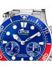 Lotus Chronograph-Armbanduhr Lotus Classic silber groß (ca. 44,5mm)