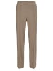 GOLDNER Rippenhose mit Biesen in sand