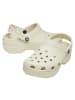 Crocs Classic Platform Clog – Sandalen zum Hineinschlüpfen Weiß