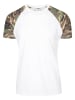 Urban Classics T-Shirts in wht/woodcamo