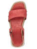 Tamaris Komfort Sandalen für Damen in rot