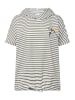 LAURASØN Sweatshirt in stein grau