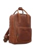 The Chesterfield Brand Wax Pull Up City Rucksack Leder 30 cm in cognac