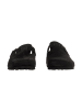 Divine Factory Lederpantoletten Noga Joasis Edge Schwarz
