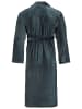 Vossen Bademantel mit Schalkragen in flanell