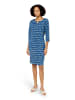 CARTOON Casual-Kleid mit Muster in Blau/Grün
