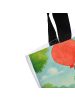 Mr. & Mrs. Panda Tote Bag Schildkröte Luftballon Design ohne Spruch in Weiß