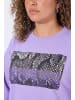 MIAMODA Sweatshirt in lavendel