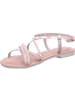 Tamaris Keilsandaletten in ROSE METALLIC