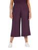 Ulla Popken Culotte in dunkle pflaume