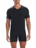 adidas T-Shirt V Neck Shirt (6PK) in Black