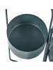 Beliani Indoor Blumentopf COLUTENA in Blau - (W) 56 x (H) 75 x (L) 26 cm