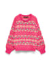 Vero Moda Strickpullover in Raspberry Sorbet