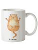 Mr. & Mrs. Panda XL Tasse Katze Umarmen ohne Spruch in Weiß