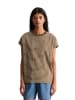 Marc O'Polo DENIM Streifen-T-Shirt relaxed in Medium Brown