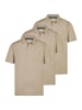 Redmond Poloshirt Basic in Beige