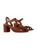 Poti Pati Sandalen mit Absatz Super Mode Braun
