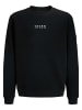 JACK & JONES Junior Sweatshirt 'Point Sweat Badge' in schwarz