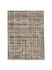KADIMA DESIGN Teppich Kurzflor Urban Style Geometrisch, Wohnzimmer in Erdtöne