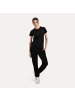 SMILODOX T-Shirt Laurena in Schwarz