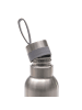 Lässig Lässig Trinkflasche Kinder - BOLD Edelstahl, silver