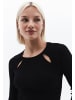 OXXO Rundhalspullover BLACK