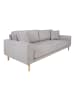 ebuy24 Sofa Lido Hellgrau 210 x 93 cm