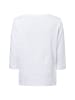 Olsen Langarmshirt Hannah in weiß