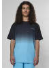 9N1M SENSE T-Shirt in black/aqua