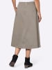 Sieh an! Jeans-Rock in taupe