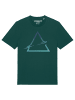 wat? Apparel T-Shirt Triangle in Dunkelgrün