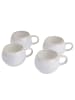 Butlers Tasse COTTAGE 4er-Set in Weiß