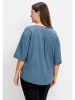 sheego Shirt in taubenblau