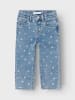 name it Jeans Herzchenprint NMFBELLA MOM SHAPED JEANS in medium blue denim