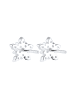 Elli Ohrringe 925 Sterling Silber Schneeflocke in Silber