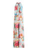 Vera Mont Jumpsuit mit Blumenprint in Blue/Rosé